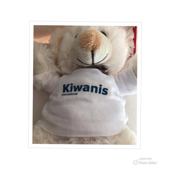 KIWANIS CLUB COLLECTIBLE PLUSH TEDDY BEAR STUFFED - Picture 2 of 9